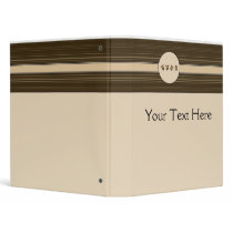 Cartwheel Bears Horizontal Stripes Binder binders