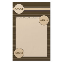 Cartwheel Bears Horizontal Stripes Stationery stationery