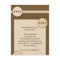 Cartwheel Bears Pattern Postcard postcards