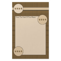 Cartwheel Bears Pattern Stationery stationery