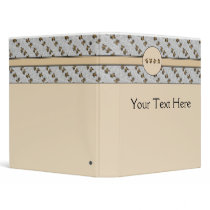 Cartwheel Bears Spotted Fur Binder binders