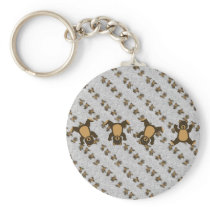 Cartwheel Bears Spotted Fur Keychain keychains