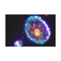 Cartwheel Galaxy Canvas Print