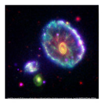 Cartwheel Galaxy posters by ZephyrusBooks Cartwheel Galaxy posters