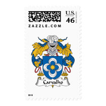 Carvalho Family Crest Postage