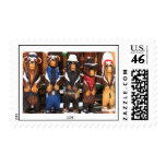 Carved Bears postage