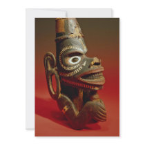 carved canoe decoration, Solomon Islands Invites