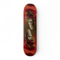carved canoe decoration, Solomon Islands Skateboard Decks