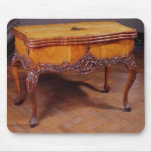 Carved card or games table mousepad