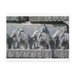 Carved Elephants Post Card