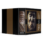 Carved Faces in Wood binders