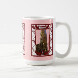 Carved Hindu figure, ethnic art Mug