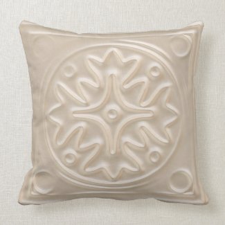 Carved Pattern Pillow