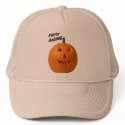 carved pumpkin hats