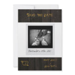 Carved Save The Date Invitation