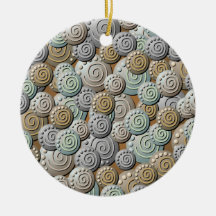 Carved Stones Pattern Ornament