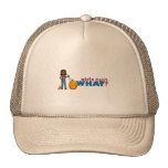 Carving Pumpkin Girl Trucker Hat