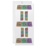 Cary as Carbon Argon Yttrium Rack Card Design