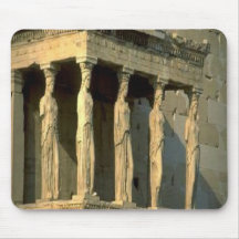 Caryatids on Acropolis (Greece) mousepad