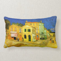 Casa amarilla de Van Gogh (F464) Almohada
