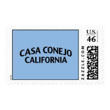 Casa Conejo California Postage Stamps