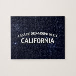 Casa de Oro-Mount Helix California Jigsaw Puzzles