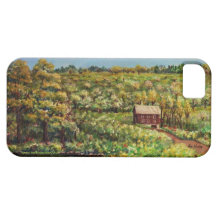 Casa del arrendatario en verano iPhone 5 Case-Mate cobertura