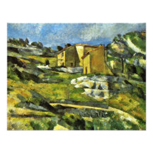 Casa en Provence de Paul Cézanne (la mejor calidad Comunicados Personalizados