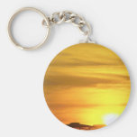 Casa Grande ruins at sunset, Coolidge, Arizona, U. Keychain