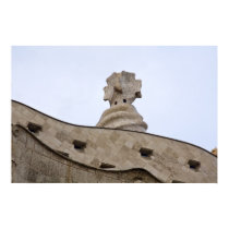 casa mila barcelona posters