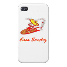 Casa Sanchez red iPhone case iPhone 4 Covers