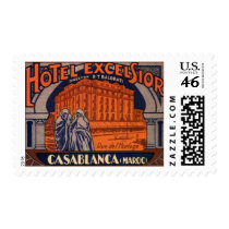 Casablanca Travel Poster postage by YesterdayCafe Casablanca Travel Poster postage