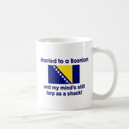 Casado con un bosníaco tazas
