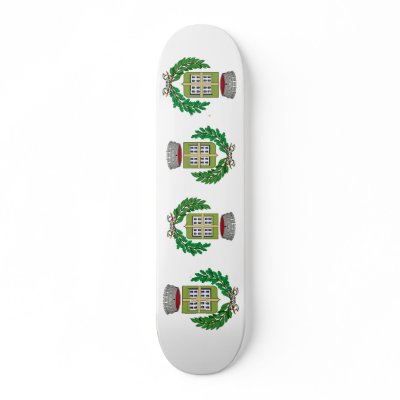 Casalromano Stemma, Italy Skate Board Deck by bestflag