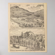 Cascade House in Lake Dunmore Posters