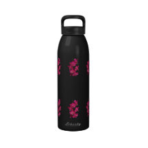 Cascade Magenta Orchids Water Bottle