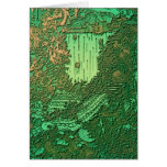 Cascades in Copper Greeting Card
