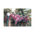 Cascading Flowers Poster Print by bmthour Cascading Flowers Poster Print
