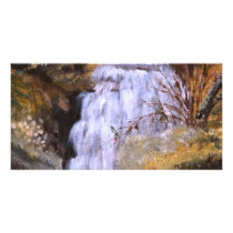 Cascata da Ribª da Ajuda - óleo (vendido) photo cards