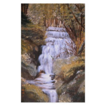 Cascata da Ribª da Ajuda - óleo (vendido) stationery by isabelalfarrobinha Cascata da Ribª da Ajuda - óleo (vendido) stationery