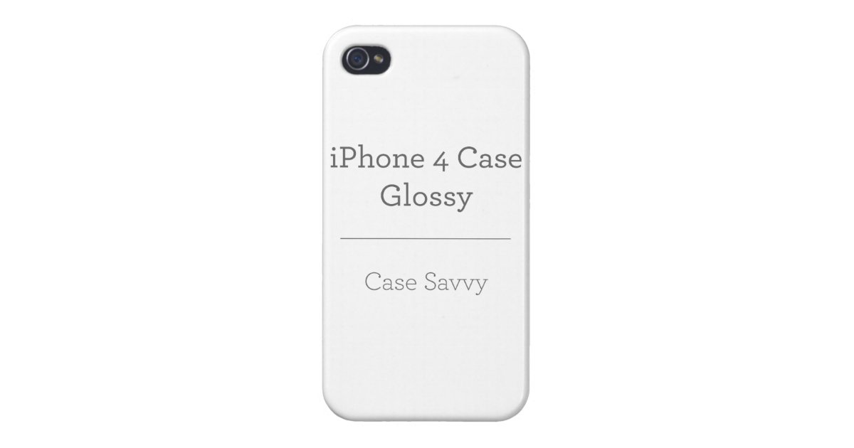 iPhone 4 Glossy Finish Case | Zazzle