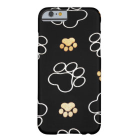 caseDog Puppy Paw Prints Gifts for Dog Loverscase iPhone 6 Case