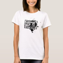 Casette Tape Women's t-shirts by raindownonme Casette Tape Women's t-shirts