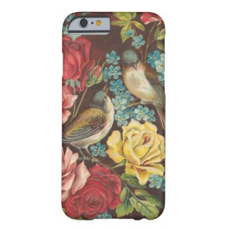 caseVintage Birds and Flowerscase iPhone 6 Case