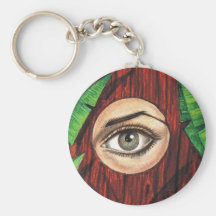 Casey in Hiding Key Chains