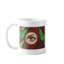 Casey in Hiding Coffee Mugs