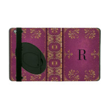 Casgraine Kam Monogram iPad Folio Cases
