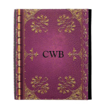 Casgraine Kastra Victorian Old Book Style iPad Folio Cover
