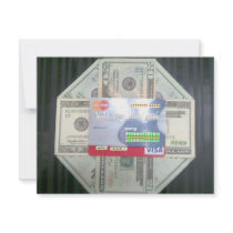 Cash & Credit invitations