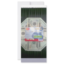 Cash & Credit rack cards